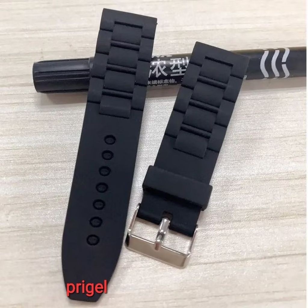 Strap Tali Jam Tangan Lasebo 870 Tali Jam Karet Lasebo Ukuran 26mm