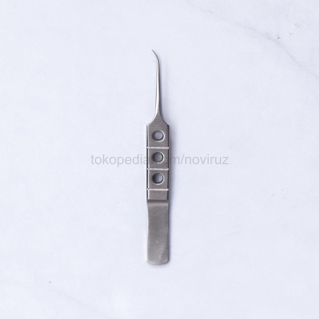 Tying Tweezer Curved / Forcep Microsurgery ophthalmic instrument