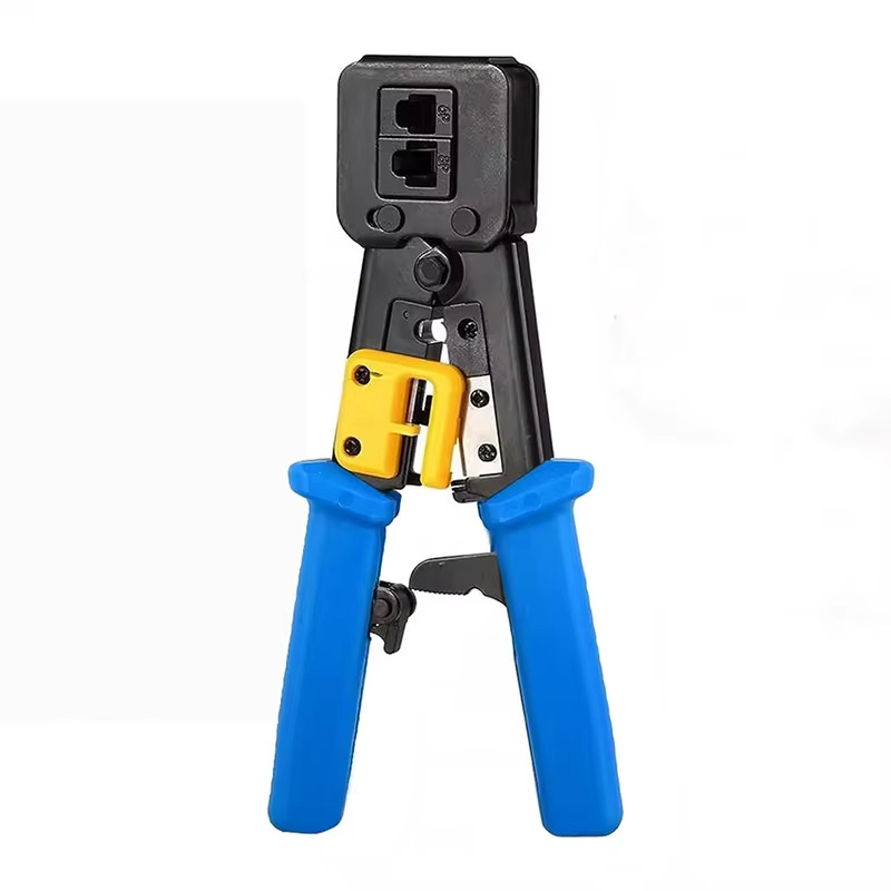 Crimping Pass Through RJ45 6P 8P Cat5 Cat5e Cat6 Pliers Crimp Net Work Tool Multifunction Crimper En
