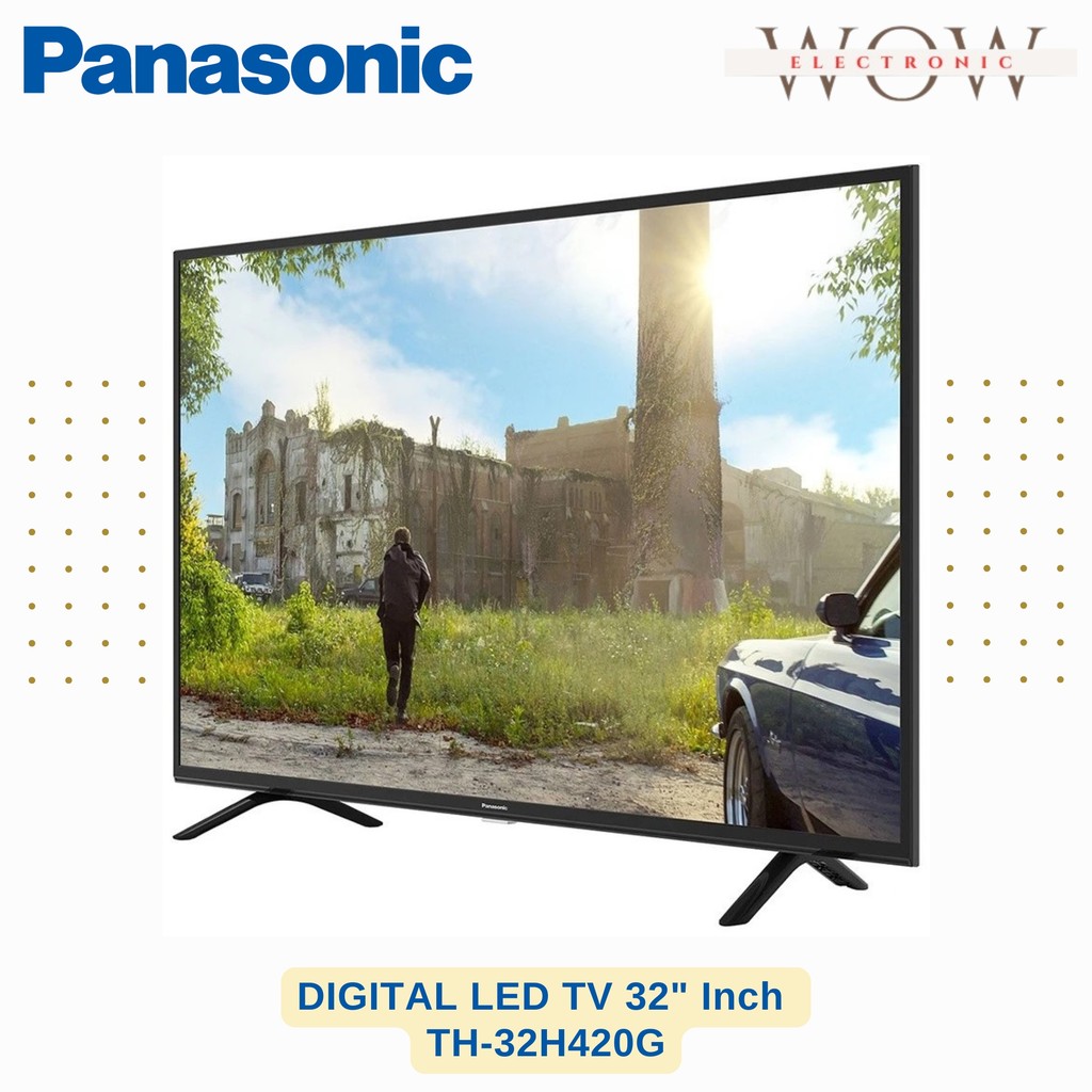 PANASONIC TV 32" INCH DIGITAL LED TV TH-32H420G - WE