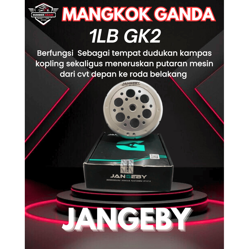 Jangeby Mangkok Ganda 1LB GK2