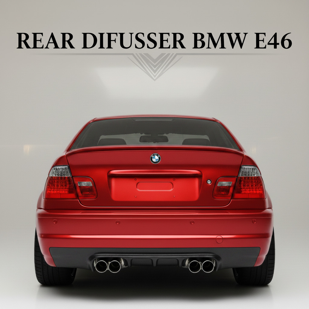 bodikit DIFFUSER BMW E46 M3 BODYKIT BMW E46 BUMPER BEMPER