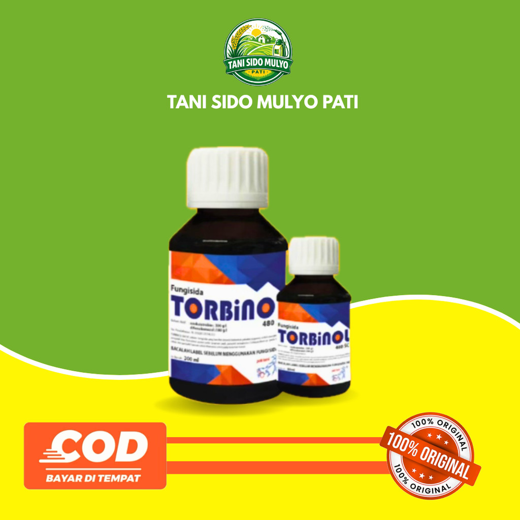 Fungisida Torbinol 480SC Sistemik Untuk Padi, Cabai, Tomat