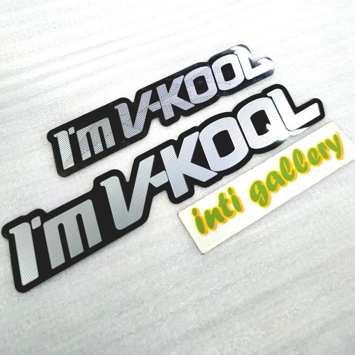 Sticker Kaca Film Stiker Vkool Versi 2023 New Original - BESAR