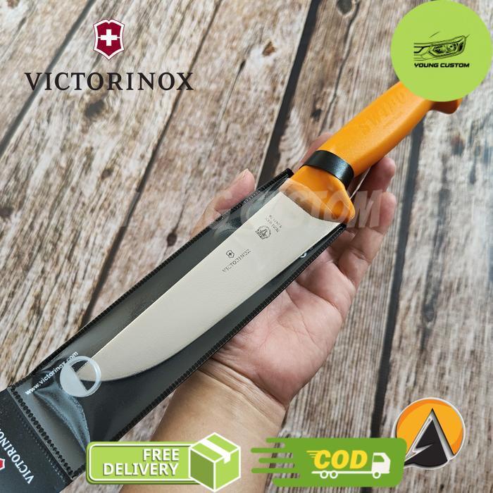 Butcher knife pisau sembelih victorinox swibo 16 cm original 5.8421.16 - Tanpa sarung -young