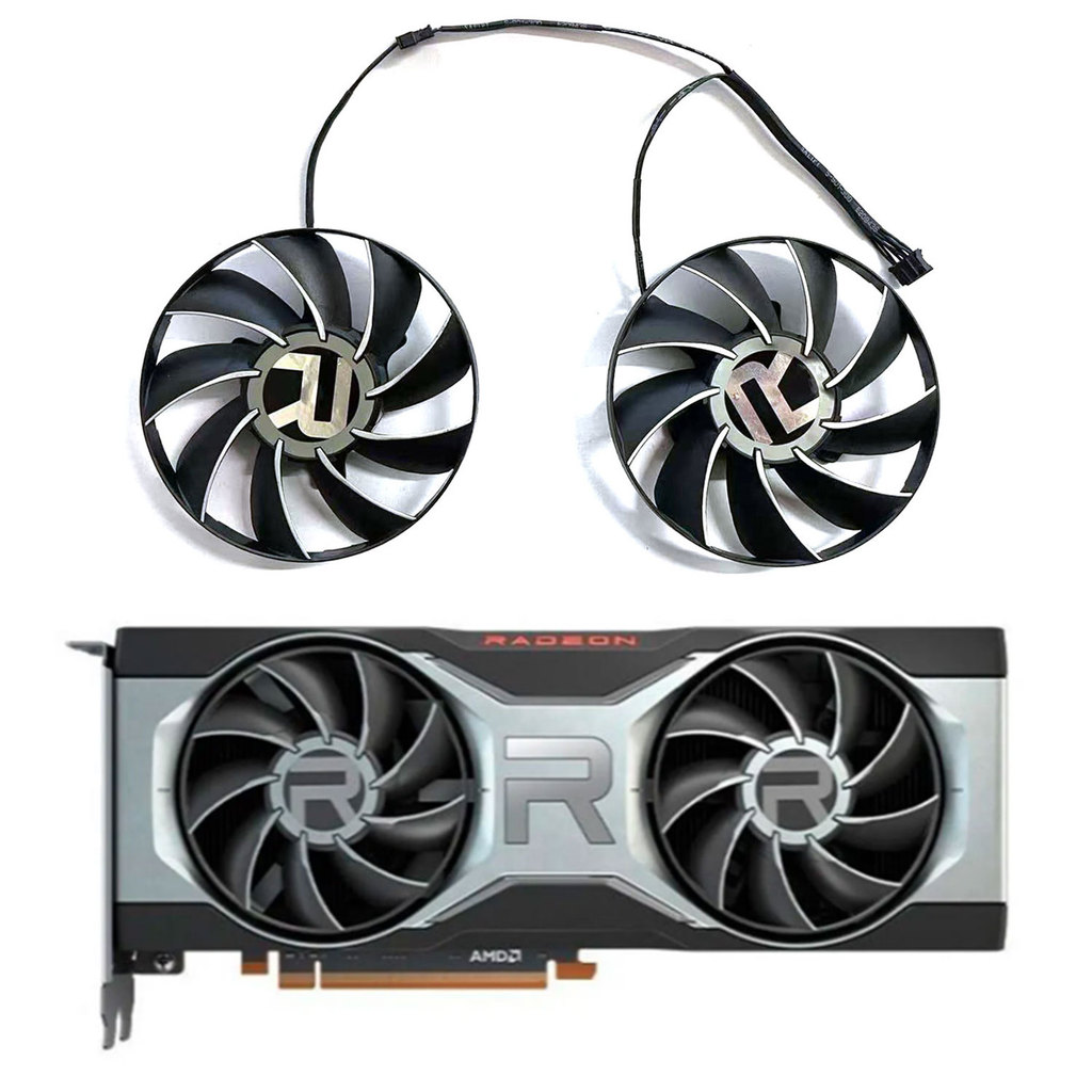 Kankeirr New 85MM 4PIN AUB0812VD-00 RX6700 6700XT GPU Fan for AMD Radeon RX 6700 6700 6700XT Graphic