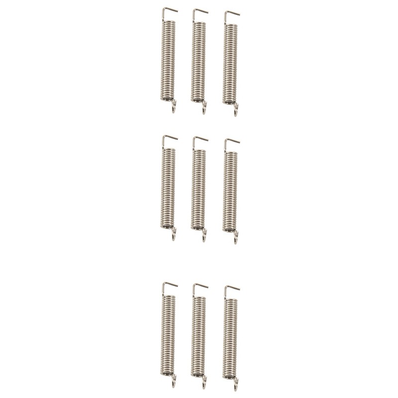 9 Pieces Steel Guitar Tremolo Bridge Tension Springs For Fenders Strat