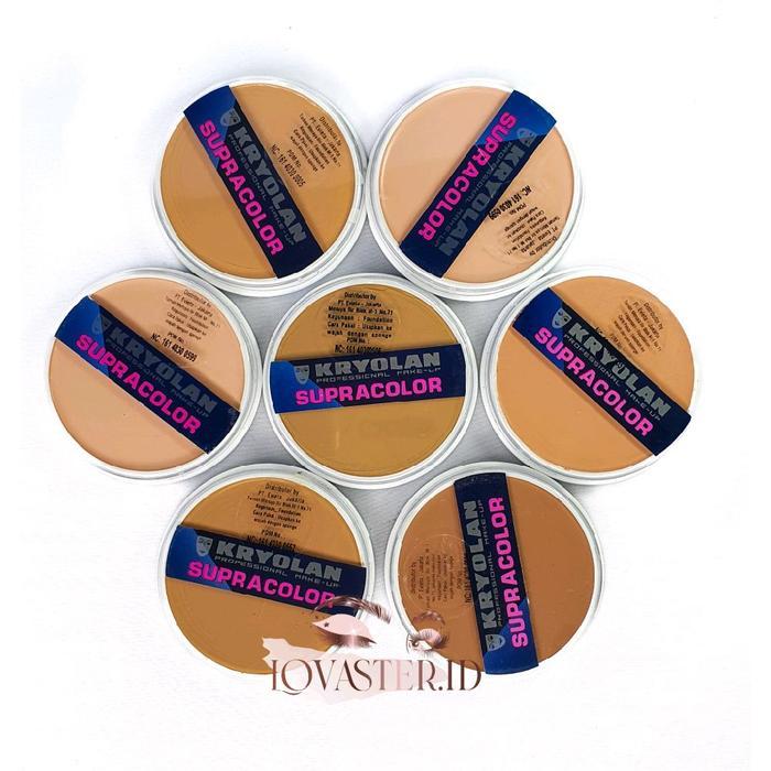 Kryolan Supracolor Foundation 15ml (kecil). Alas bedak waterproof. Lovaster fondation - 1W