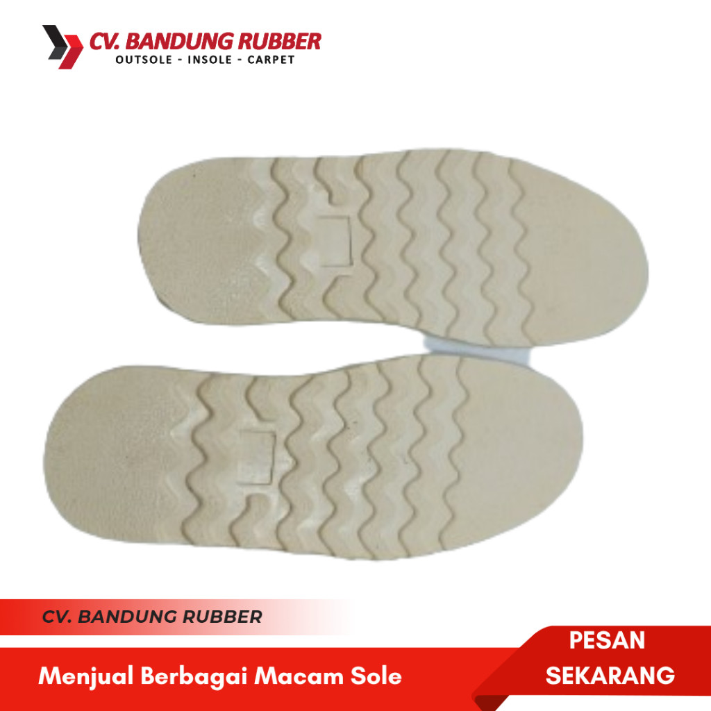 Outsole Karet Pylon 950 Hitam Sol Sandal Slide Pria Slop Main