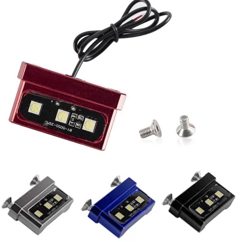3 LED Motorcycle License Plate Light Decorative Lamp Universal For Honda Kawasaki Yamaha Suzuki Litt