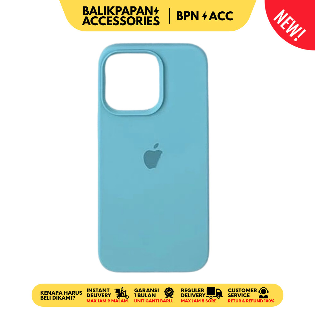 Silicone Case iPhone Full Cover Tosca - BALIKPAPAN ACC