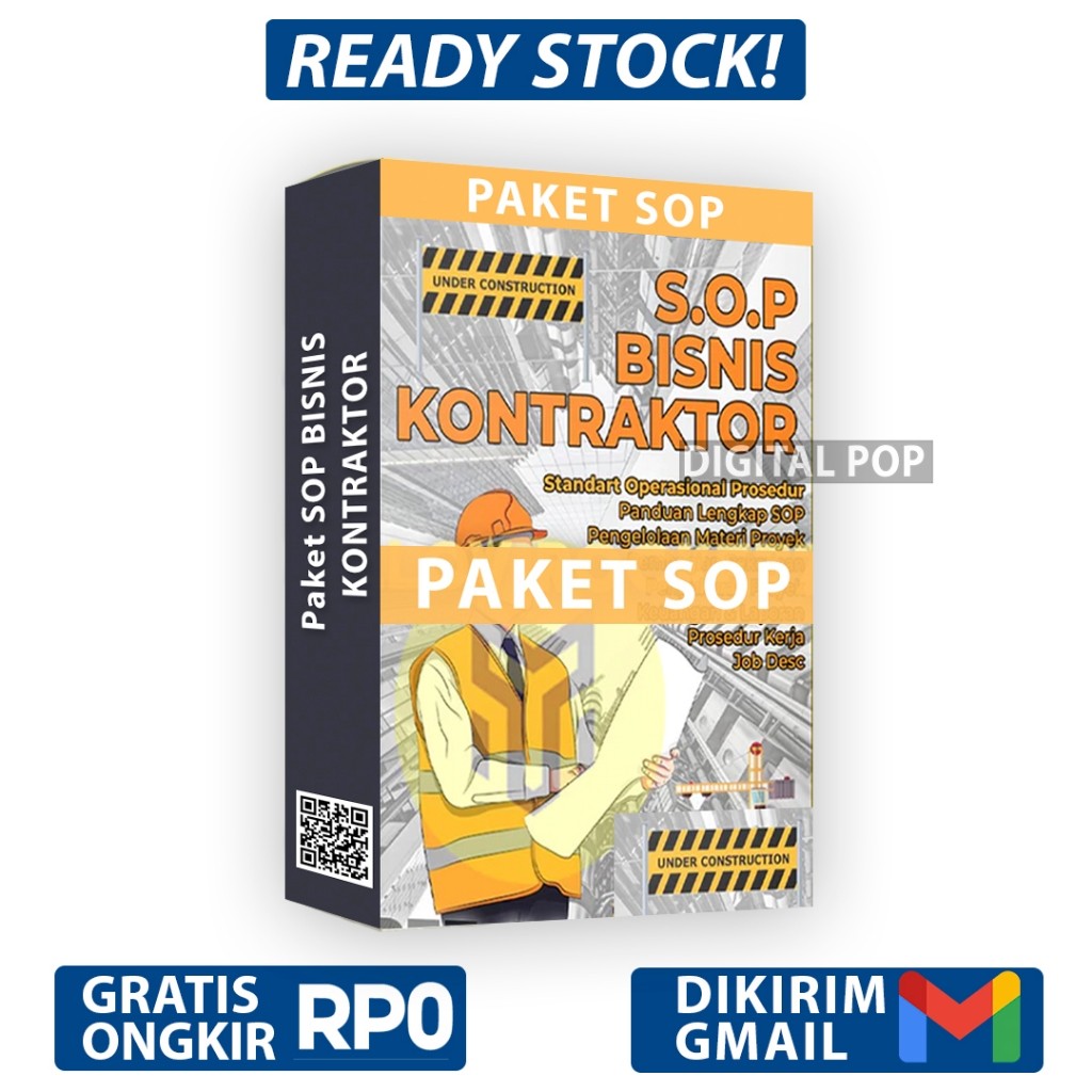 Full Materi Paket SOP BISNIS KONTRAKTOR - Standar Operational Prosedur Bisnis Usaha Jasa Kontraktor 