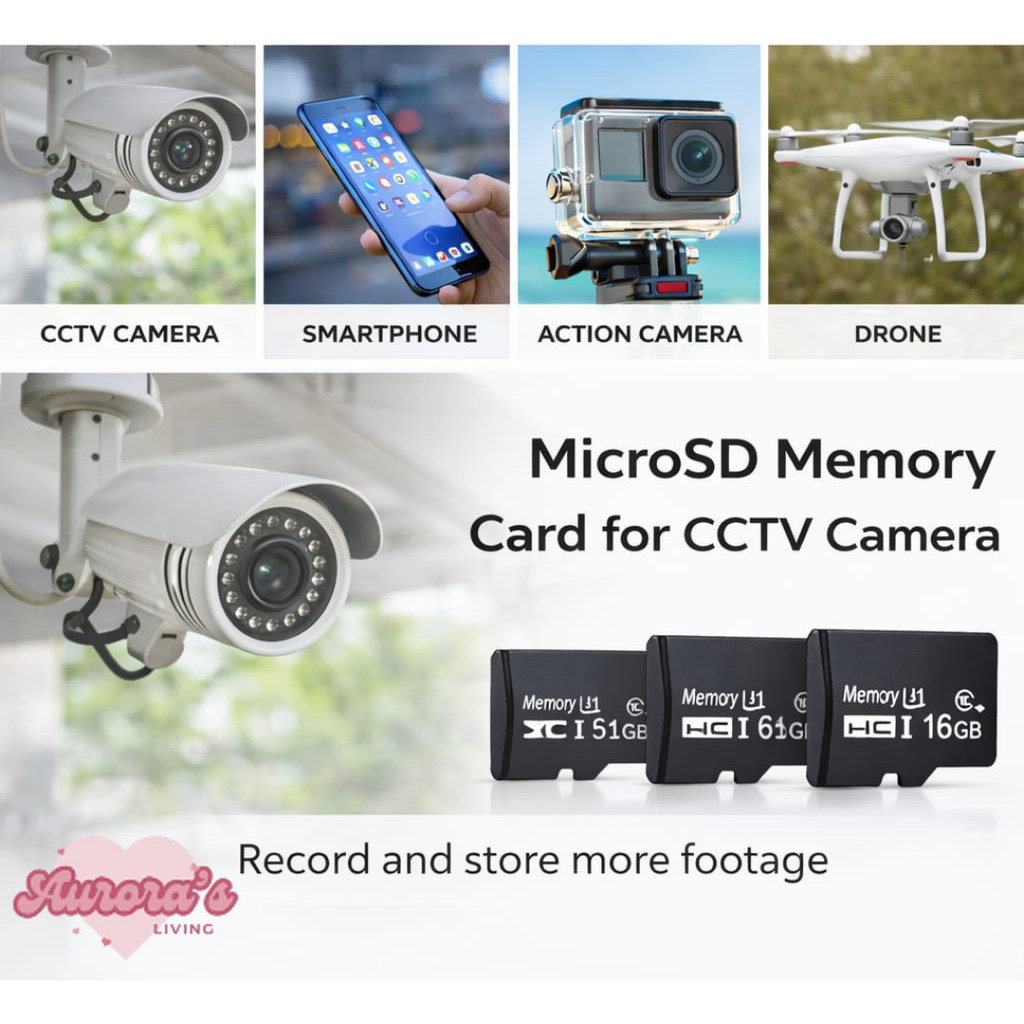 [ARL] SD Card Kartu Memori 64G 32GB 16GB Kartu SD Mikro