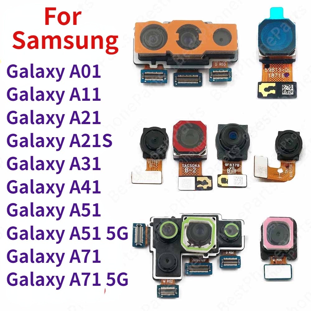 Untuk Samsung Galaxy A01 A11 A21 A21s A31 A41 A51 A71 5G Modul Kamera Belakang Kamera Belakang Suku 