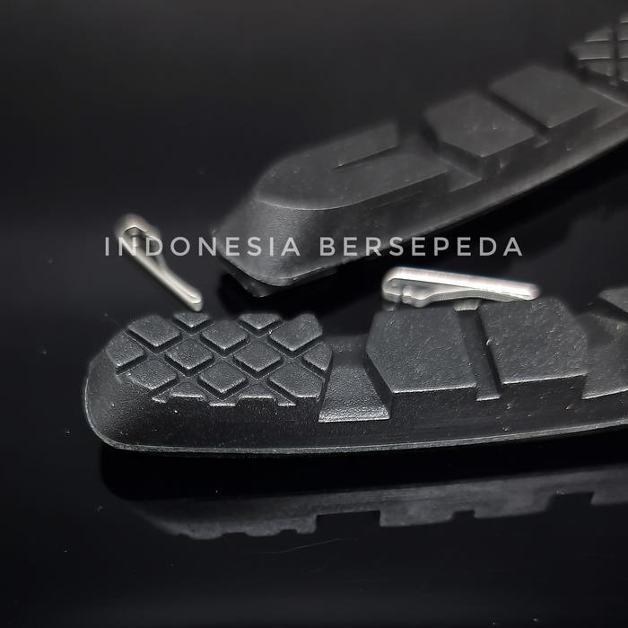 V Brake Shoe Pad Shimano Deore LX XT XTR DXR - Kanvas Rem V-Brake - Hitam