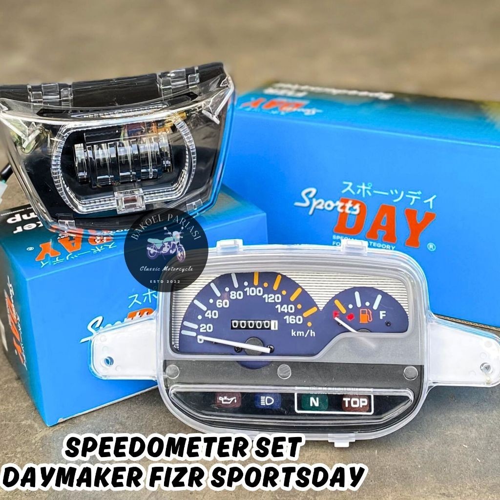 Speedometer Set Lampu Depan Led RGB Yamaha FIZR Sports Day Spido Plus Lampu Depan Biled F1ZR RGB Imp