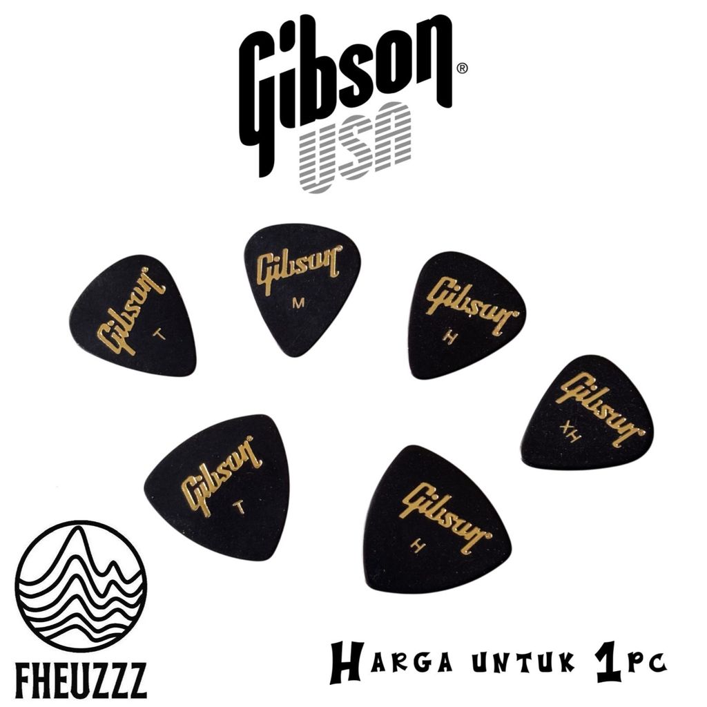 Pick Klaber Gitar Wedge Standart GIBSON USA Original