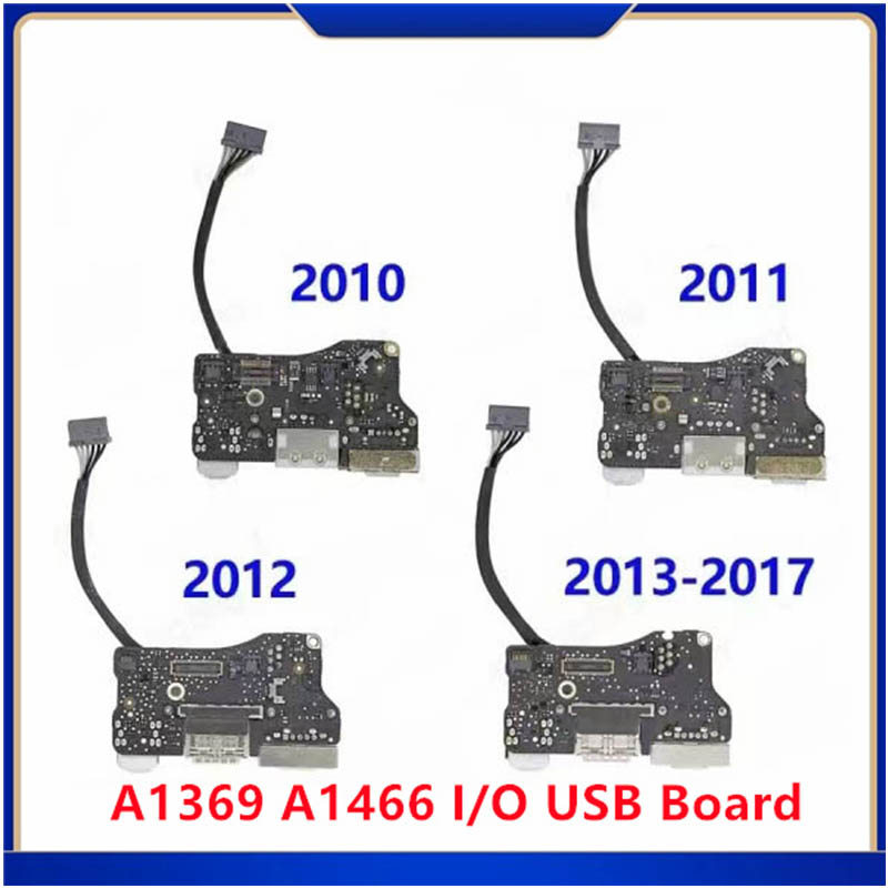 I/O USB Power Auo Board For Macbook Air 13" A1369 A1466 DC Jack 2010 2011 2012 2013 2014 2015 2017 Y