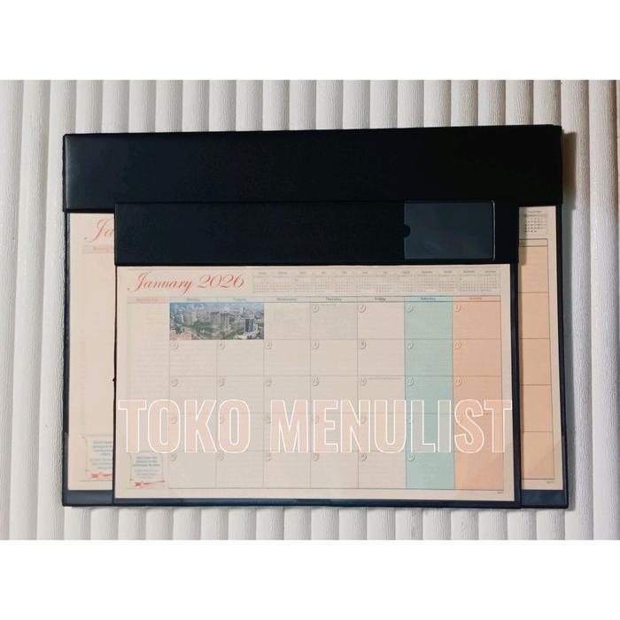 Original Agenda 2026 Agenda Meja Table Planner Deskmatt - Agenda Sedang
