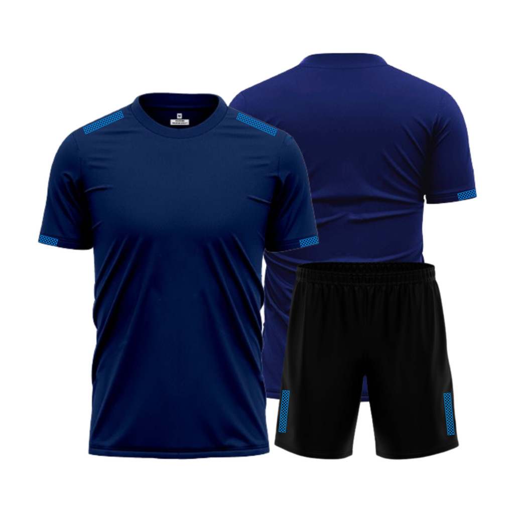 Set olahraga Polos jersey Dri Fit Milano Seragam Baju Celana olahraga Futsal SET PL018