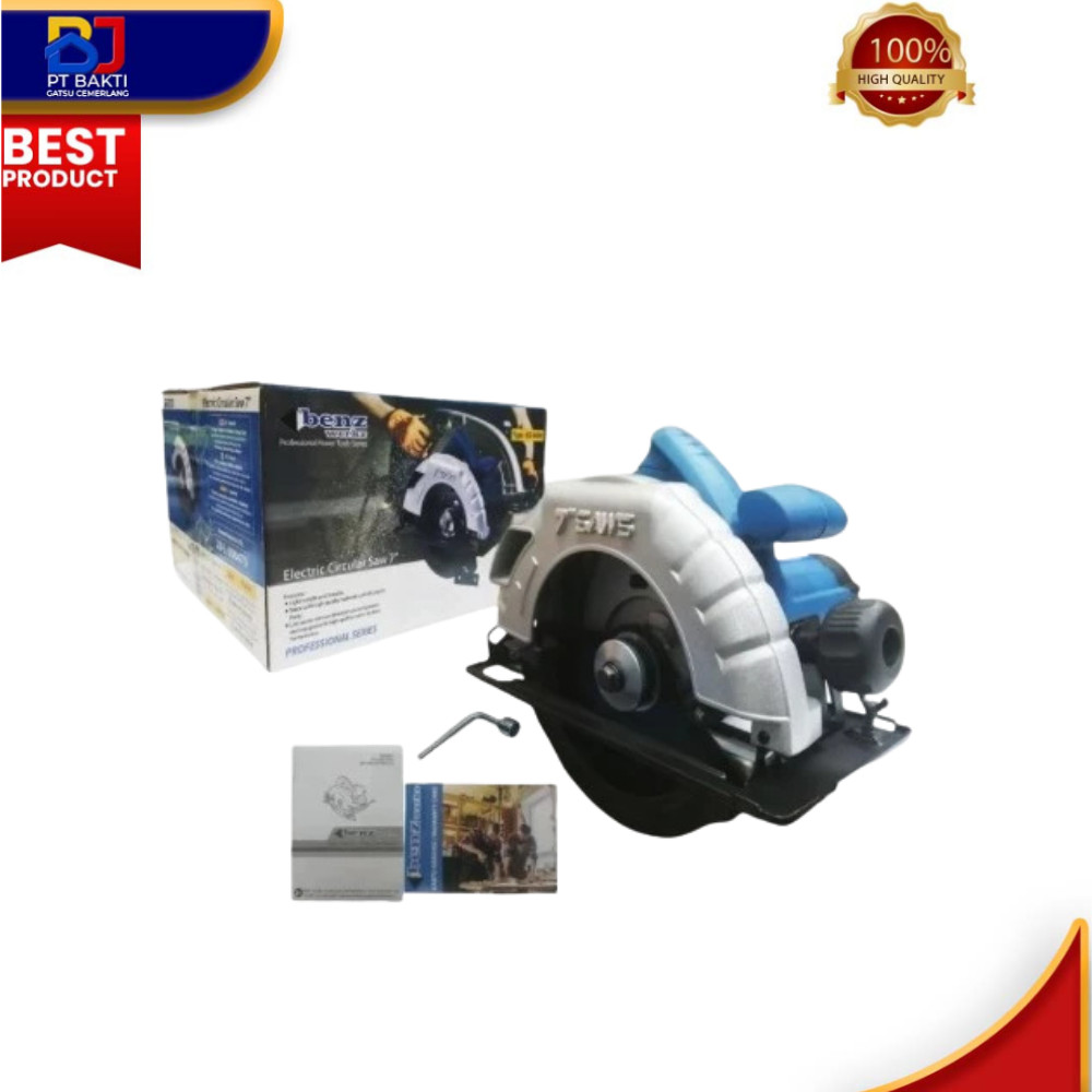 Mesin Gergaji Listrik Potong Kayu / ELECTRIC CIRCULAR SAW *BENZ* BZ8800