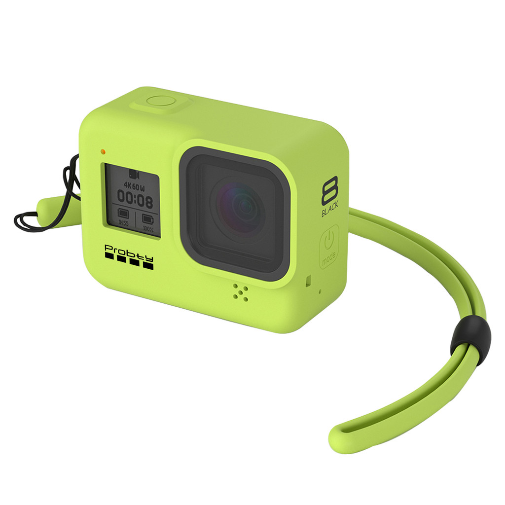 Probty for GoPro Hero 8 Black Accessories Case Protective Silicone Case Skin for GoPro Hero 8 Black 