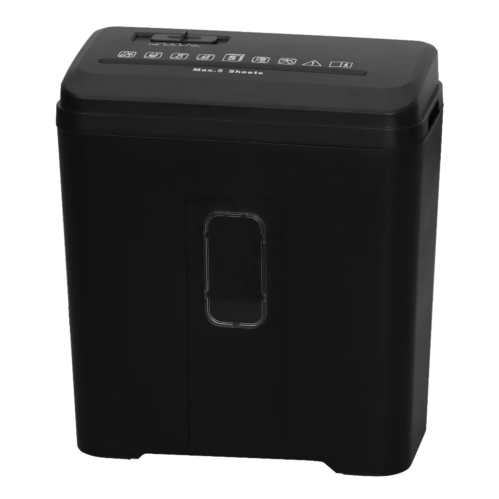 6 Sheets Cross Cut Paper Shredder Machine Home and Office Paper Shredder