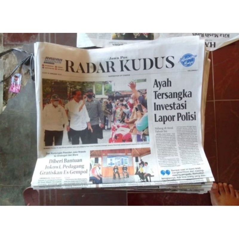 PROMO RAMADHAN Koran 1Kg Salah Cetak / Koran Bekas 1Kg / Kertas Koran