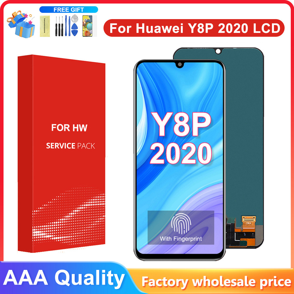 6.3" For Huawei Y8p 2020 LCD AQM-LX1 Y8P splay Enjoy 10s LCD Touch gitizer Screen For Huawei P Smart