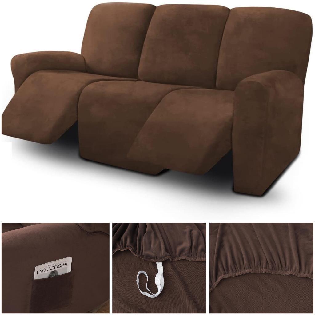 JAMIN MURAH Sarung sofa RECLINER / Cover sofa RECLINER 1 2 3 seater(BISA LANGSUNG ORDER)