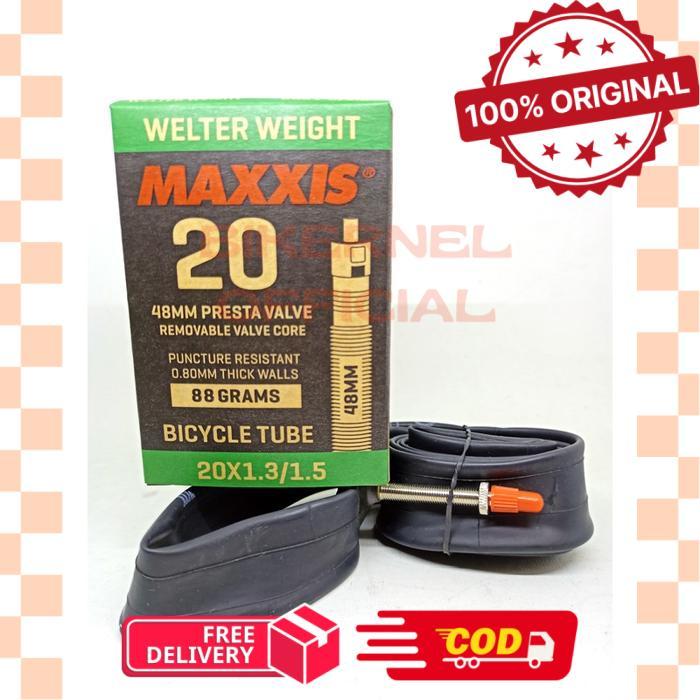 Maxxis Welterwight 20 inch Murni Ban Dalam Sepeda Lipat - 20 x 1.3/1.5 FV biker