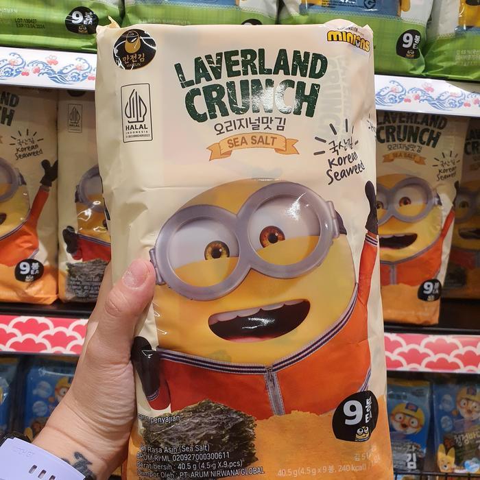 LAVERLAND crunch seaweed korea - seasalt