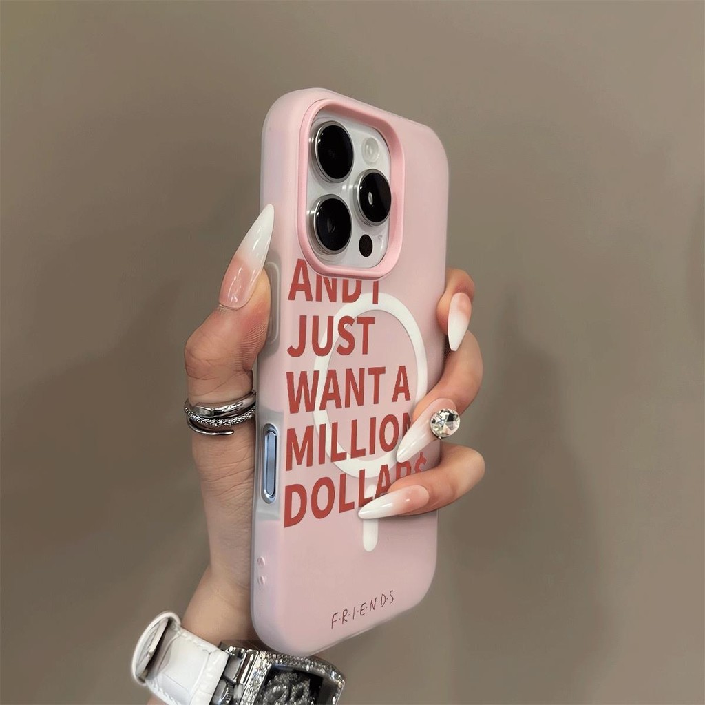 iPhone case Casing ponsel magnetik Kompatibel Untuk iPhone16PROMAX 7PLUS XS XR XSM 11 11PRO 12 12PRO
