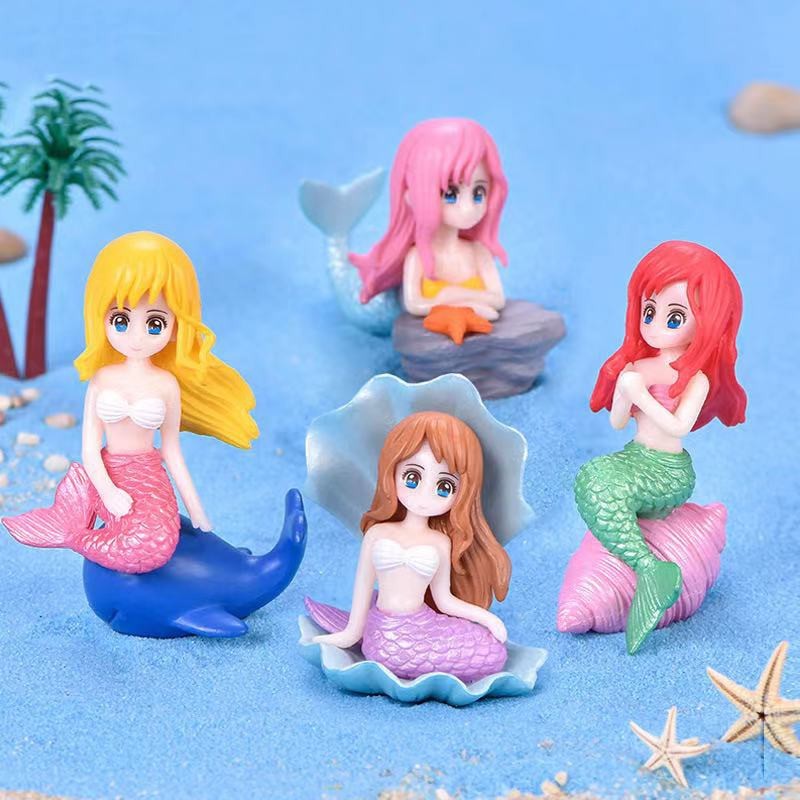 Hiasan Duyung aquarium dekorasi akuarium mermaid putri duyung bukan spongebob