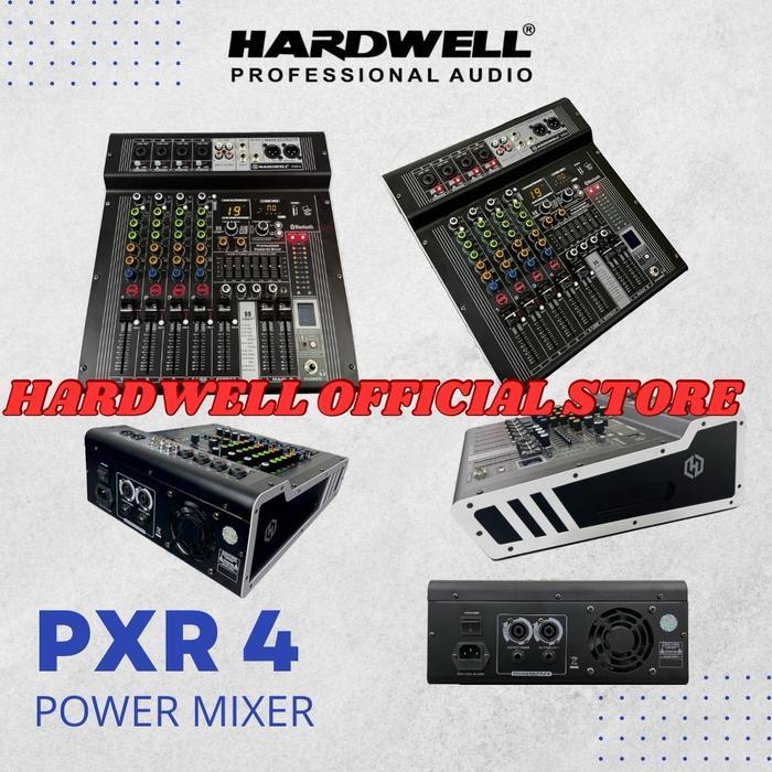 Power Mixer Hardwell PXR 4 Original Power Mixer Hardwell 4 Channel