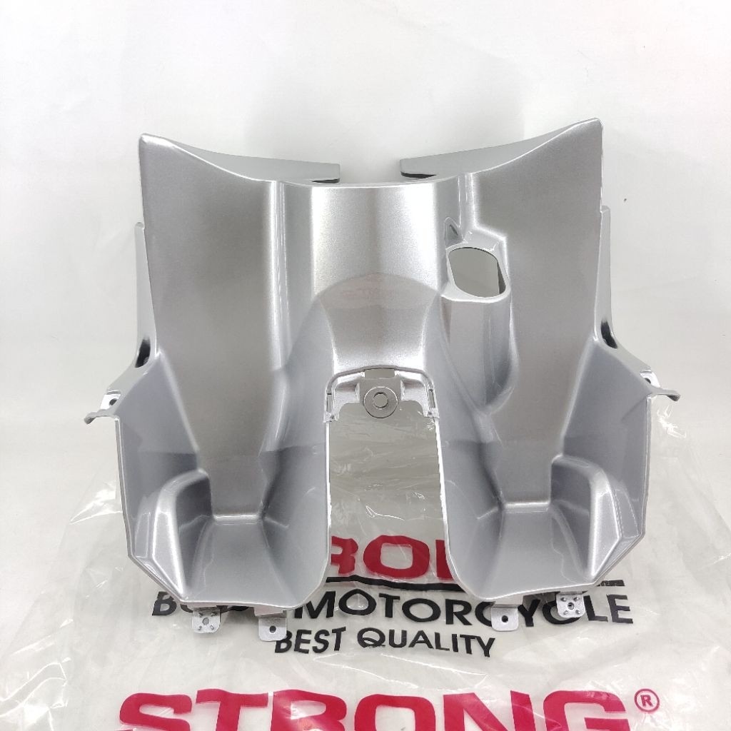STRONG Cover Legshield Leksil Legsil Tengah Bagian Atas Kunci Dashboard Dasbor Silver Digital Honda 