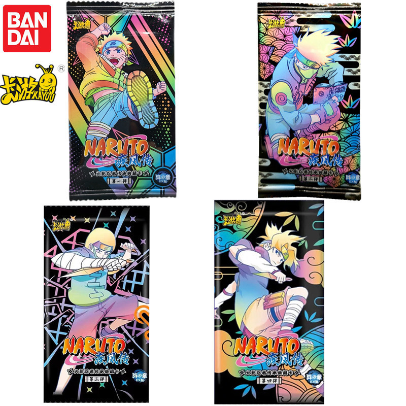New 10packs KAYOU Naruto Card EX Version Whirlpool Naruto SP Uiha Madara BP MR Card Collection Card 