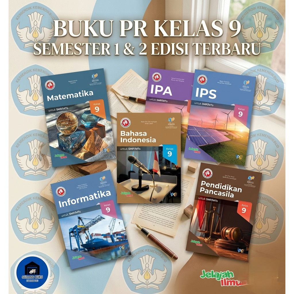 Buku pr smp kelas 9 semester 1 Dan 2 Intan Pariwara