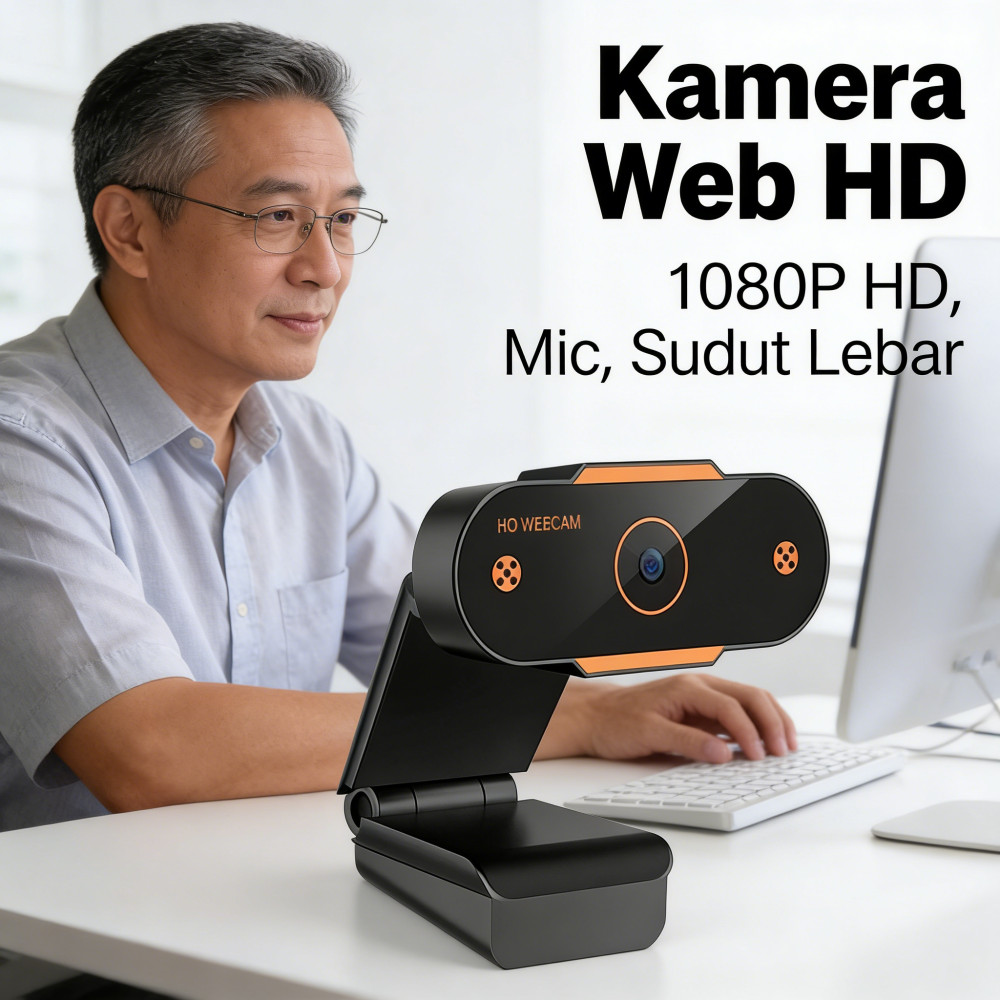 Kamera Online Kamera Konferensi Laptop Kamera PC Mikrofon Kamera Langsung untuk Kantor USB Kamera 10