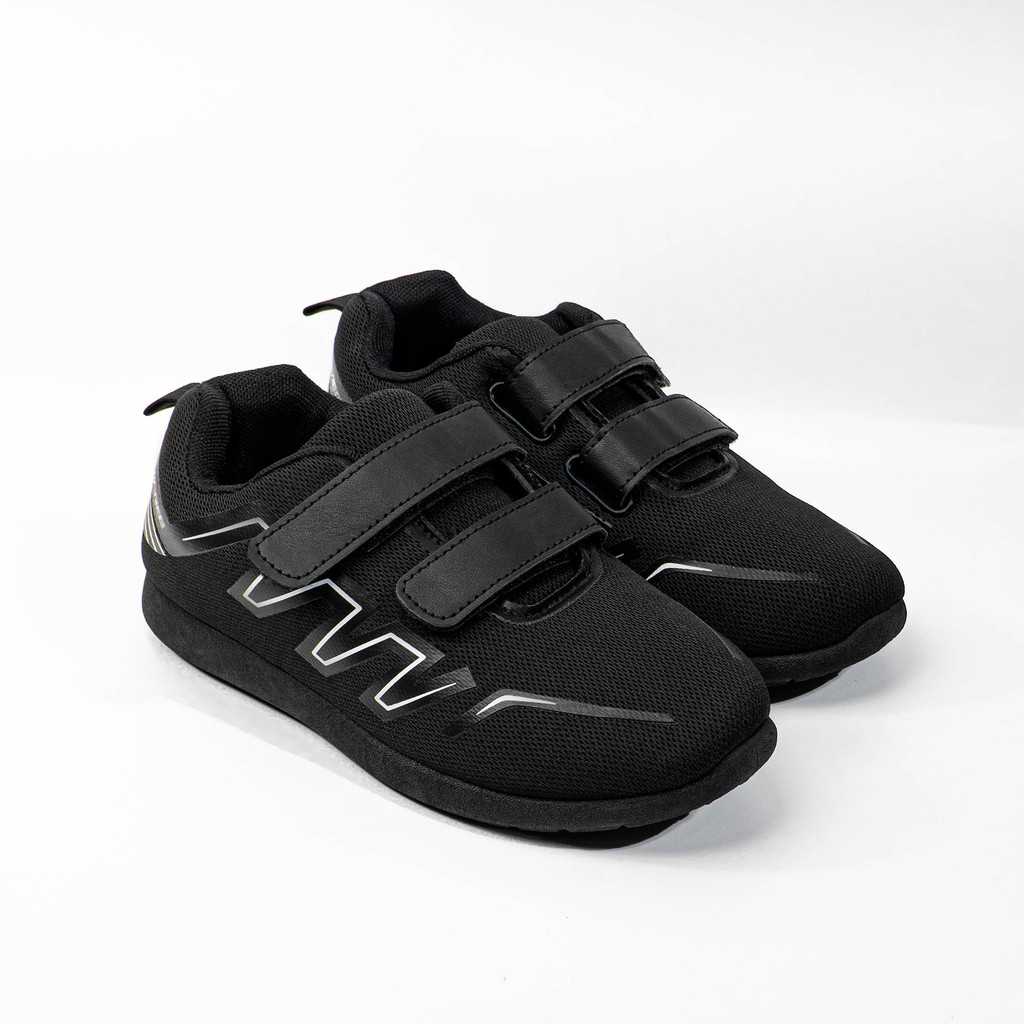 LVR Taeyang SIZE 21-36 Sepatu Sneakers Anak Sepatu Sekolah Anak Sepatu Hitam Anak LV0685