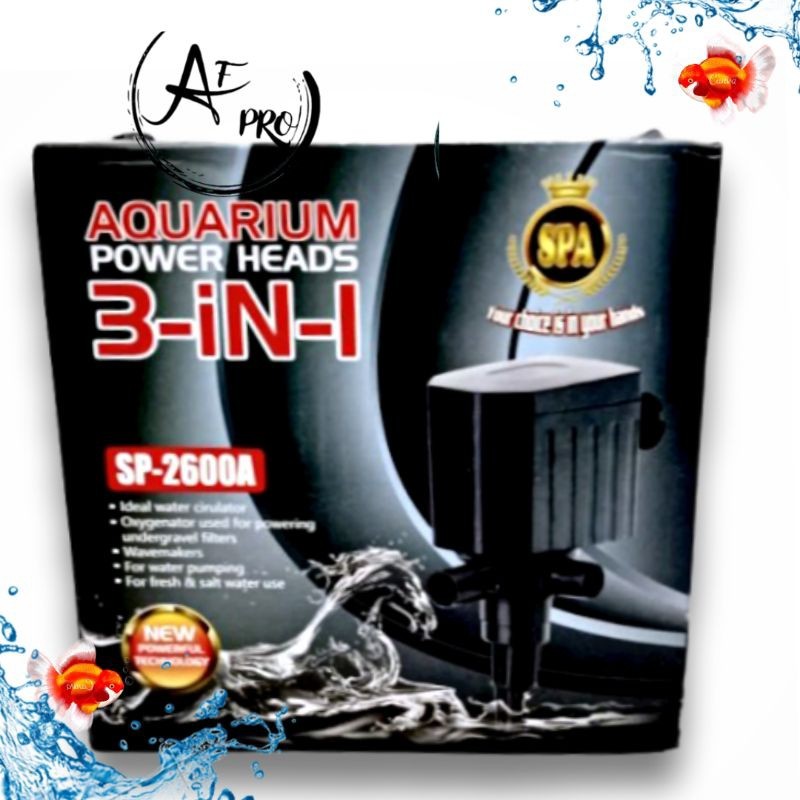 PROMO MURAH Pompa aquarium hidroponik kolam SPA SP 2600A