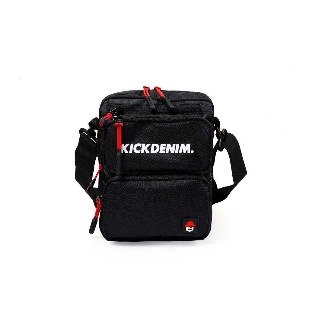 ZAHASHOP Kick Denim - Tas Selempang Sling Bag Warna Hitam - SB Epico