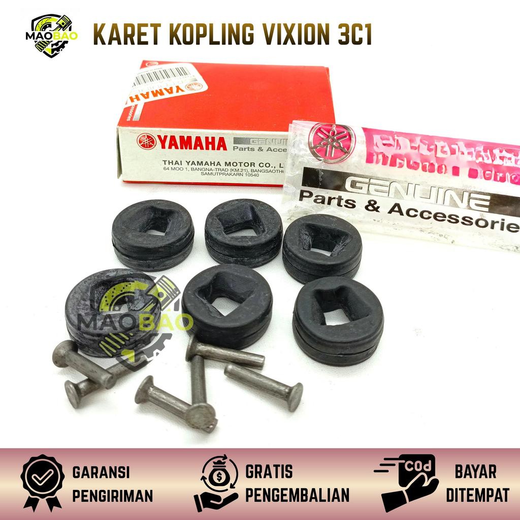 MB - KARET KOPLING VIXION 3C1 , Karet Kopling 3C1 Vixion MX VixionNew MXNew Byson xabre R 15