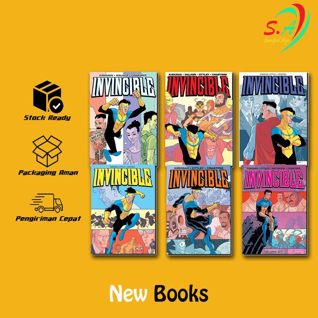 Comic The Invincible Book 25 series | Bahasa Inggris (English Book)