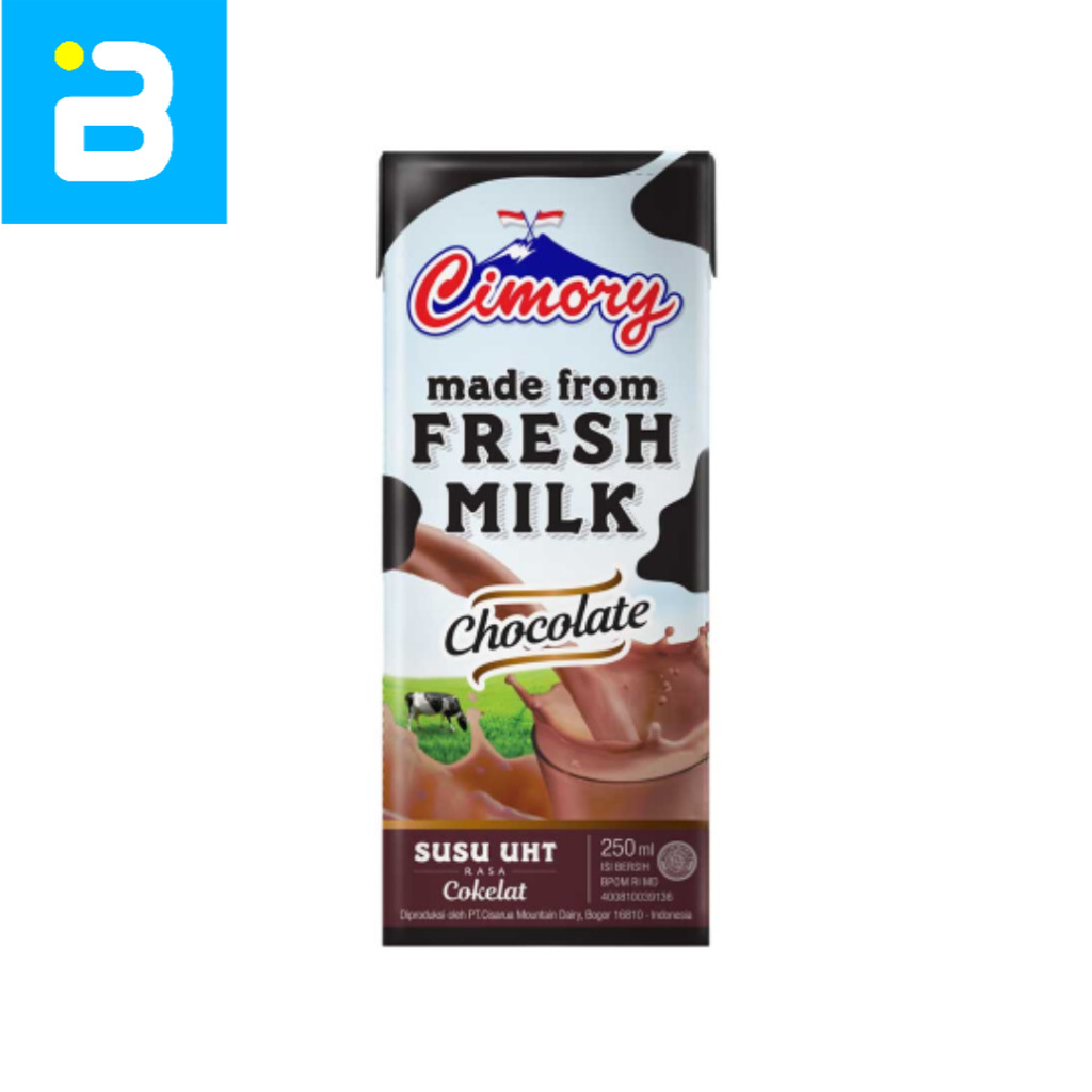Cimory Fresh Milk UHT Coklat 250ML