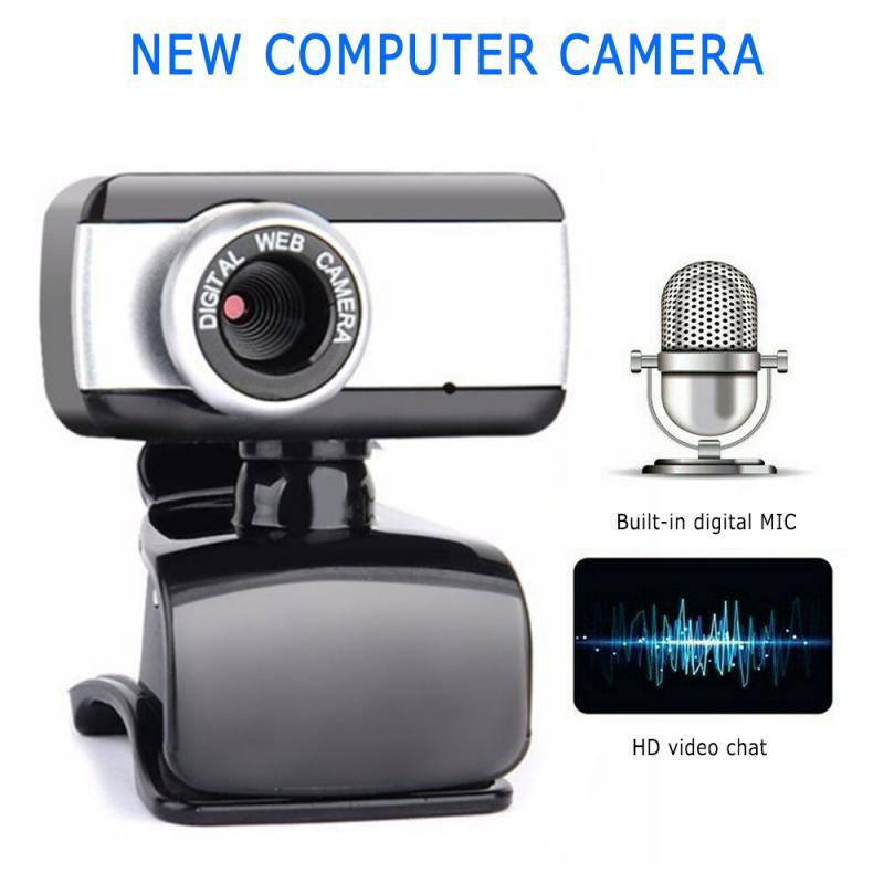 New Portable 1080p Computer Camera With Microphone Video Cameras  Universal Webcam For Laptop Deskto