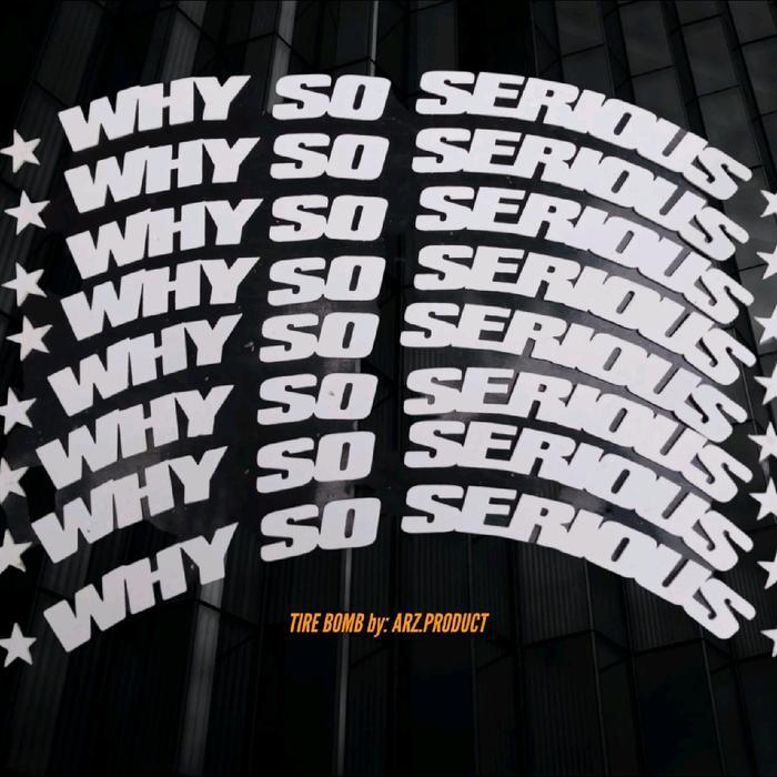 Tire Bomb / Sticker Ban Motor / Font Ban - Putih, MAXXIS RACING