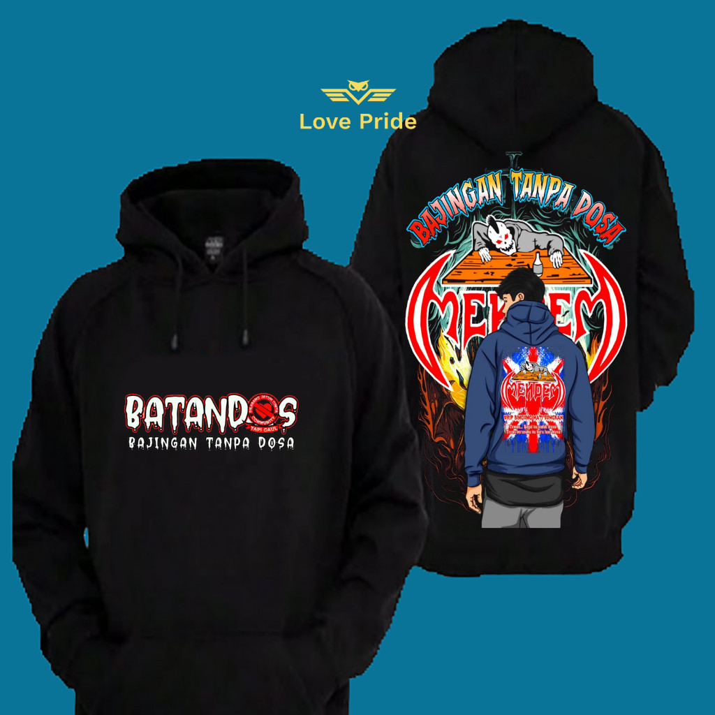 Sweater Hoodie Distro Batandos Generation Bajingan Tanpa Dosa Netral Premium Terbaru