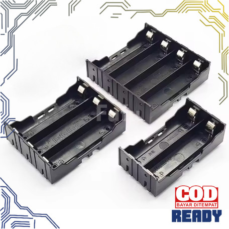 Holder Baterai 18650  2S 3S 4S Case Kotak Baterai Pin Plat PCB