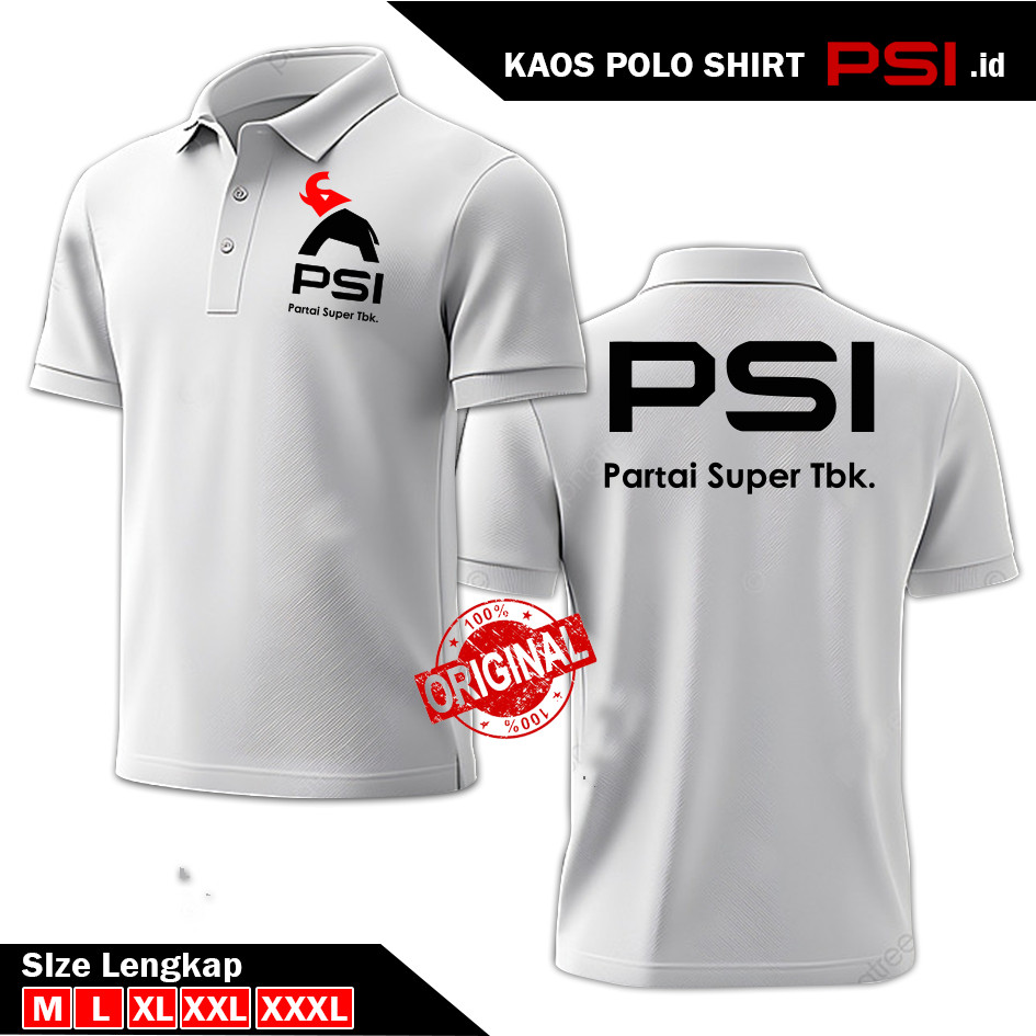 Kaos Polo Premium PSI.id original